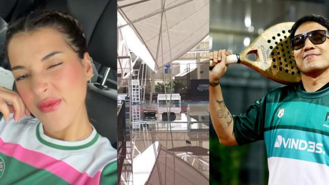 Lapangan Padel Ambruk saat Ada Turnamen Artis, Begini Kesaksian Desta dan Tasya Farasya