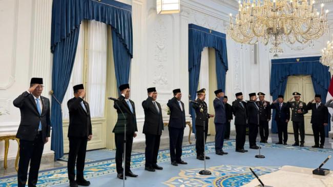 Daftar Pejabat yang Tiba di Istana Jelang Pelantikan Komite Reformasi Polri