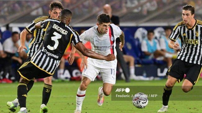 Penalti Pulisic jadi Tertawaan Juventus, Kasta Penendang 12 Pas AC Milan Tak Berganti