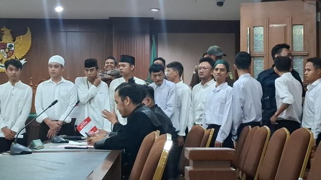 Jaksa Bacakan 4 Surat Dakwaan Untuk 25 Terdakwa Demo Berujung Ricuh di Jakarta