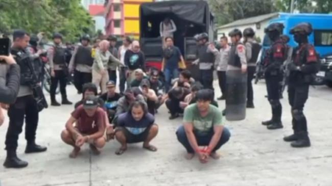 Gerebek Kampung Bahari, BNN Amankan 18 Tersangka Peredaran Narkoba