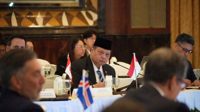 Airlangga Ungkap Kesiapan Indonesia Wujudkan Penguatan Dagang Multilateral & Transformasi Digital