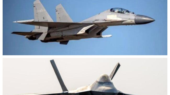 China Ungkap 'Pertemuan' J-16 Vs F-22 Raptor, Klaim Berhasil Mengunci Jet Siluman Kebanggaan Amerika