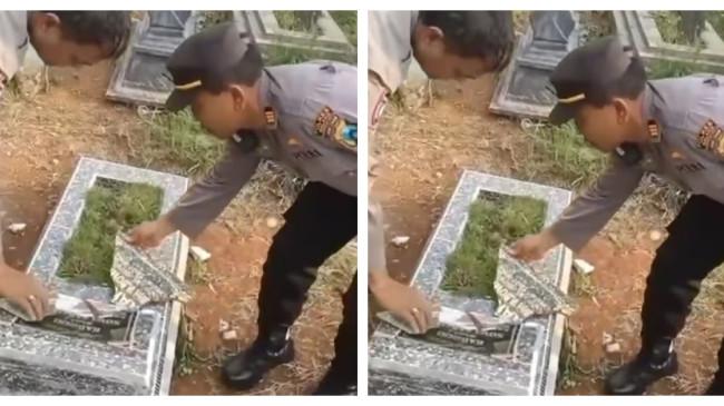 Viral 22 Makam di Bantur Malang Dirusak Orang Tak Dikenal, Polisi Olah TKP dan Gali Keterangan Saksi