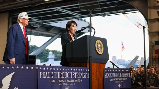 Trump Anggap PM Jepang Sanae Takaichi Seperti ‘Adik’ Shinzo Abe