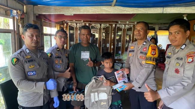 Polres Jeneponto Gelar Sunatan Gratis dan Bagikan Perlengkapan Sekolah untuk Warga Kurang Mampu