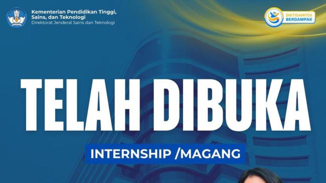 Ditjen Saintek Buka Lowongan Magang untuk Mahasiswa Semua Jurusan, Batas Daftar 31 Desember 2025
