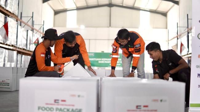 5 Truk Bantuan Pangan Dompet Dhuafa Siap Menembus Gaza Lewat Jalur Yordania