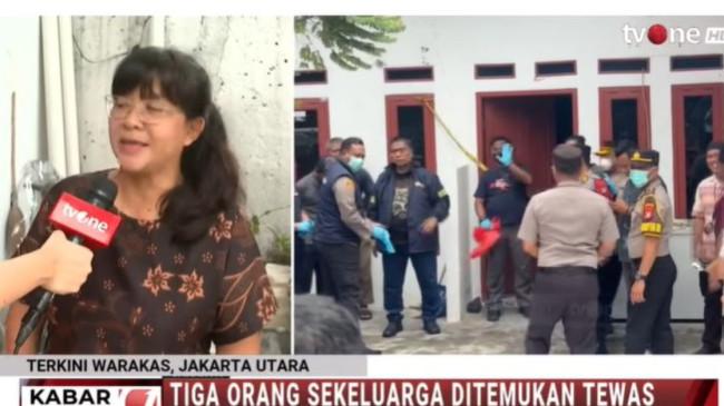Sekeluarga Tewas di Jakut Baru 5 Bulan Ngontrak di Warakas, Kepala Keluarga Meninggal Belum Lama