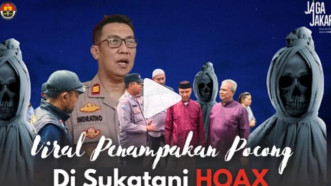 Viral Penampakan Diduga Pocong di Sukatani Kabupaten Bekasi, Polisi Klarifikasi Faktanya