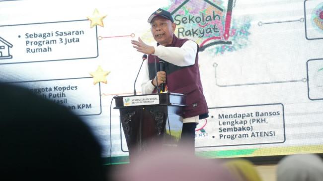 Wamensos Resmikan Pembukaan MPLS di Sekolah Rakyat Dasar 2 Surakarta