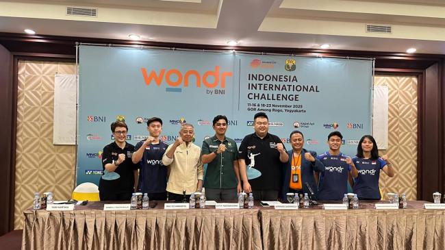 wondr by BNI Indonesia International Challenge 2025 Jadi Arena 258 Atlet Dunia Adu Prestasi
