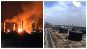 KILANG-DUMAI-TERBAKAR-Kolase-foto-Kilang-Dumai-terbakar-dan-Kilang-Dumai-belum-terbakar.jpg
