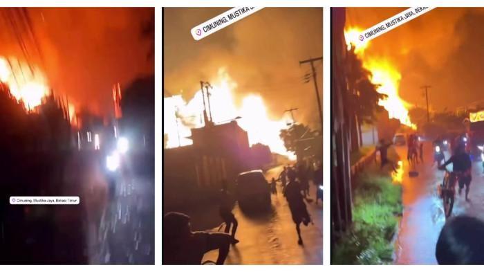 12 Orang Jadi Korban Ledakan SPBE Cimuning Bekasi, Alami Luka Bakar Serius, 30 Ambulans Siaga