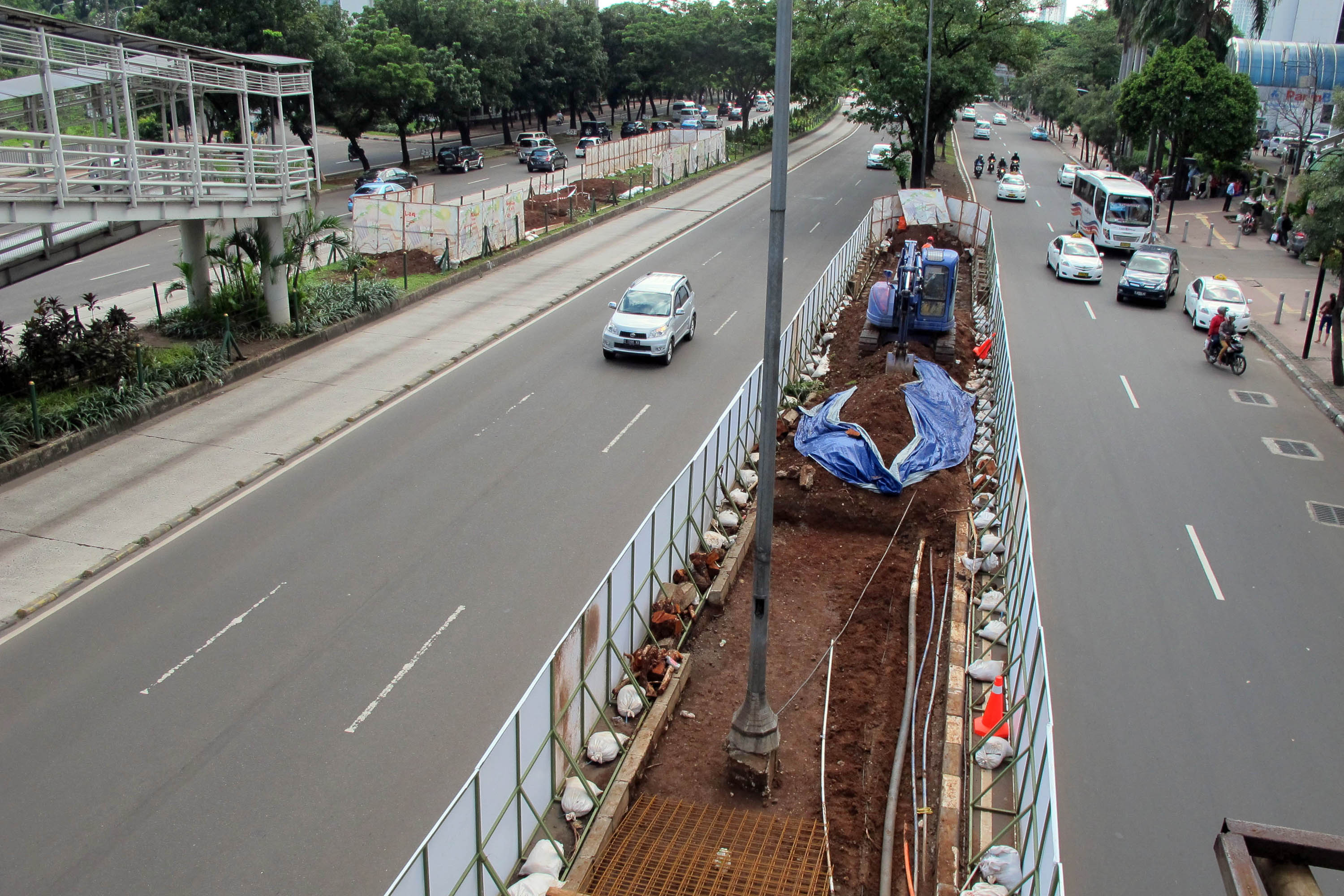 Rawan Kecelakaan, Kanvas Penutup Proyek MRT Diminta Transparan