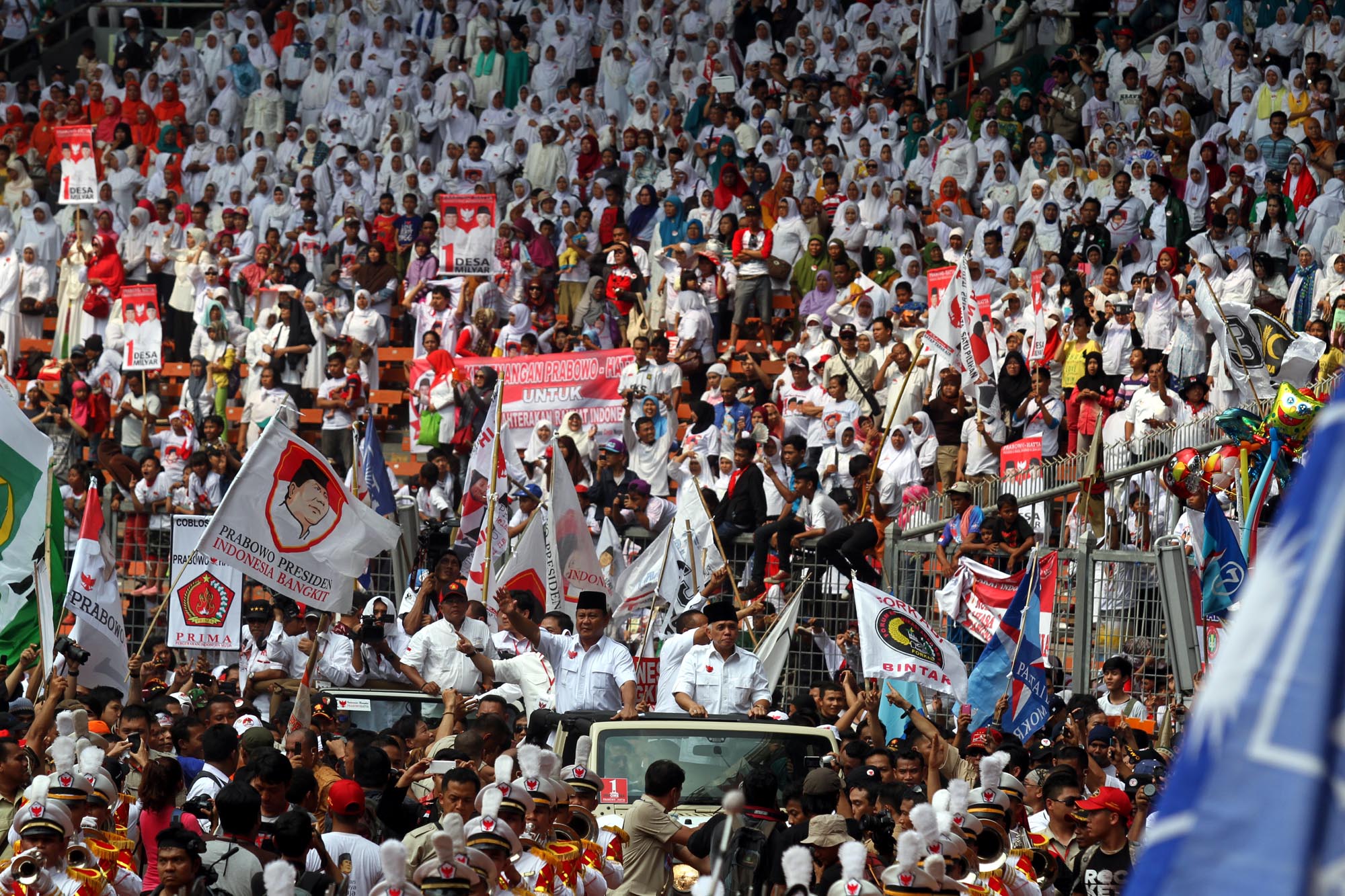 Simpatisan PDIP Magetan Dukung Prabowo - Hatta