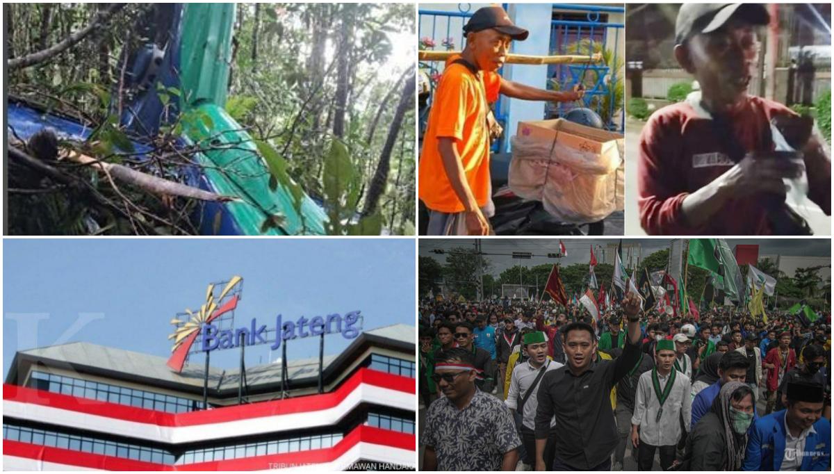 5 Populer Regional: Pemandangan Pilu Korban Helikopter Jatuh - Penjual Keripik Dirampok saat Demo