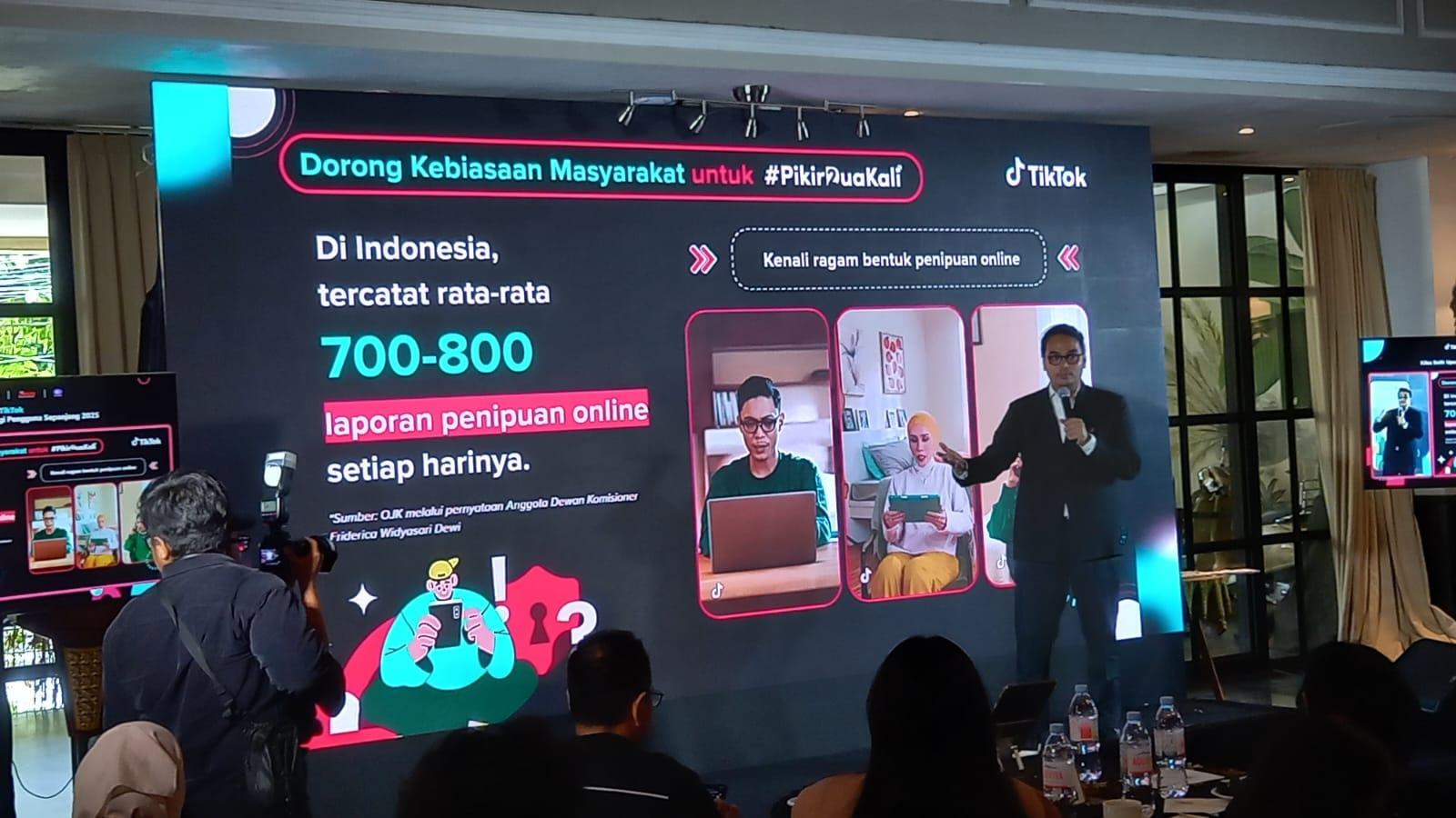 Kejahatan Online Marak, Semester I 2025 Tiktok Hapus 232.000 Konten Penipuan