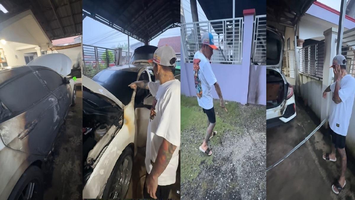 Mobil Civic Turbo Kades Hoho Dibom Molotov OTK, Korban: Cemen Amat yang Lempar