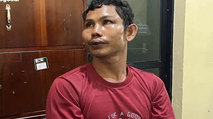 Tampang Angga, Menantu di Empat Lawang yang Habisi Mertua Saat Hendak Salat