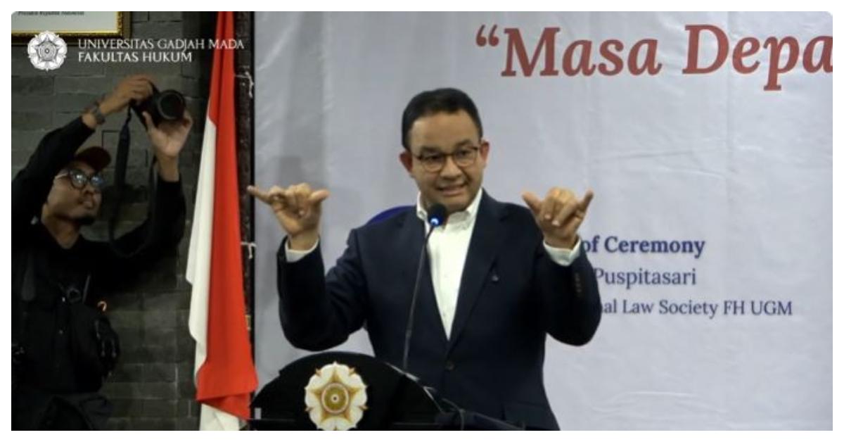 Anies Baswedan: Pemerintah yang Anti Kritik Sedang Buat Kebijakan Tak Masuk Akal