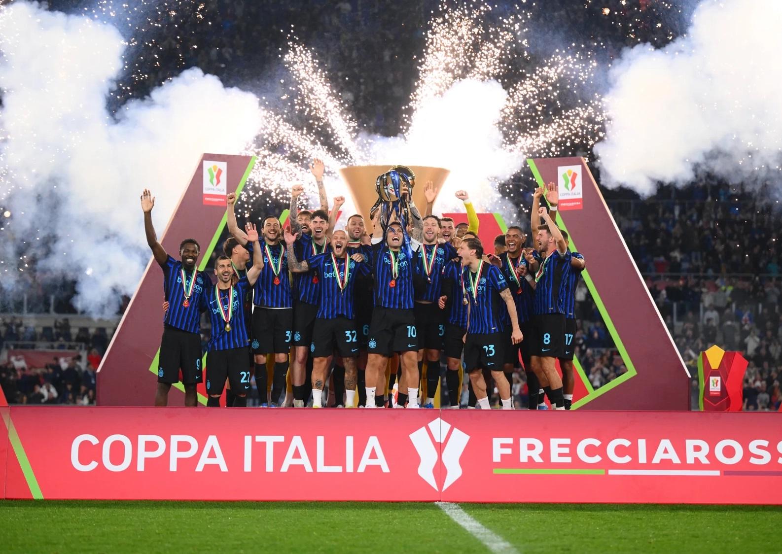 Inter Milan Panen Rp467 Miliar Usai Juara Serie A dan Coppa Italia