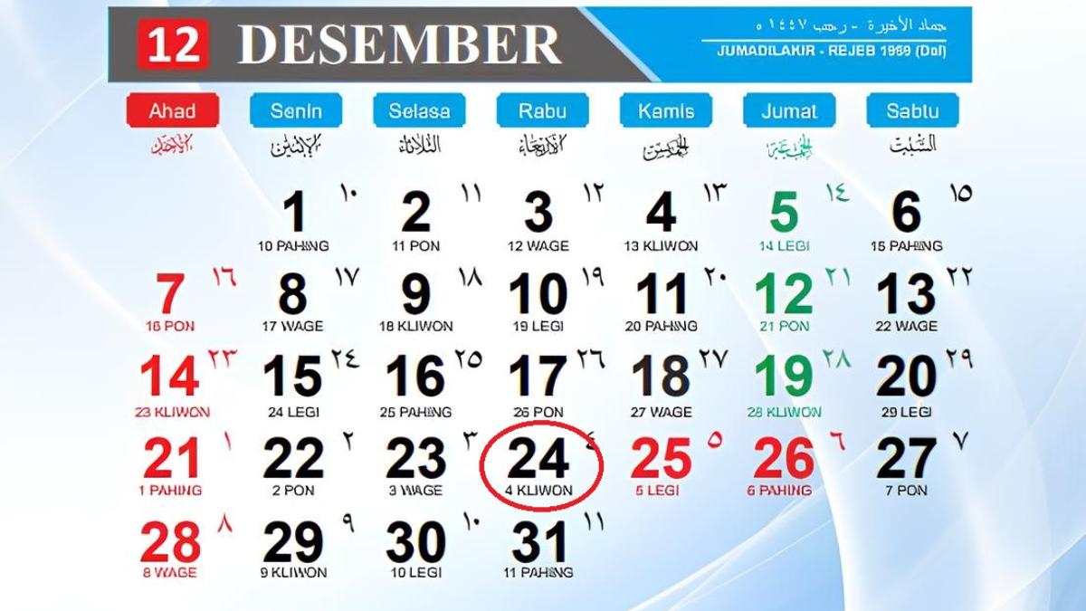 Apakah 24 Desember 2025 Termasuk Cuti Bersama Natal? Ini Menurut SKB 3 Menteri