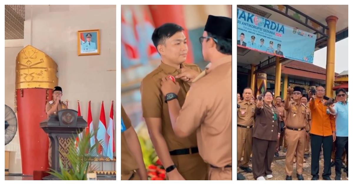 Bupati Lampung Tengah Ardito Hadiri Hari Anti Korupsi Sedunia sebelum Terjaring OTT KPK