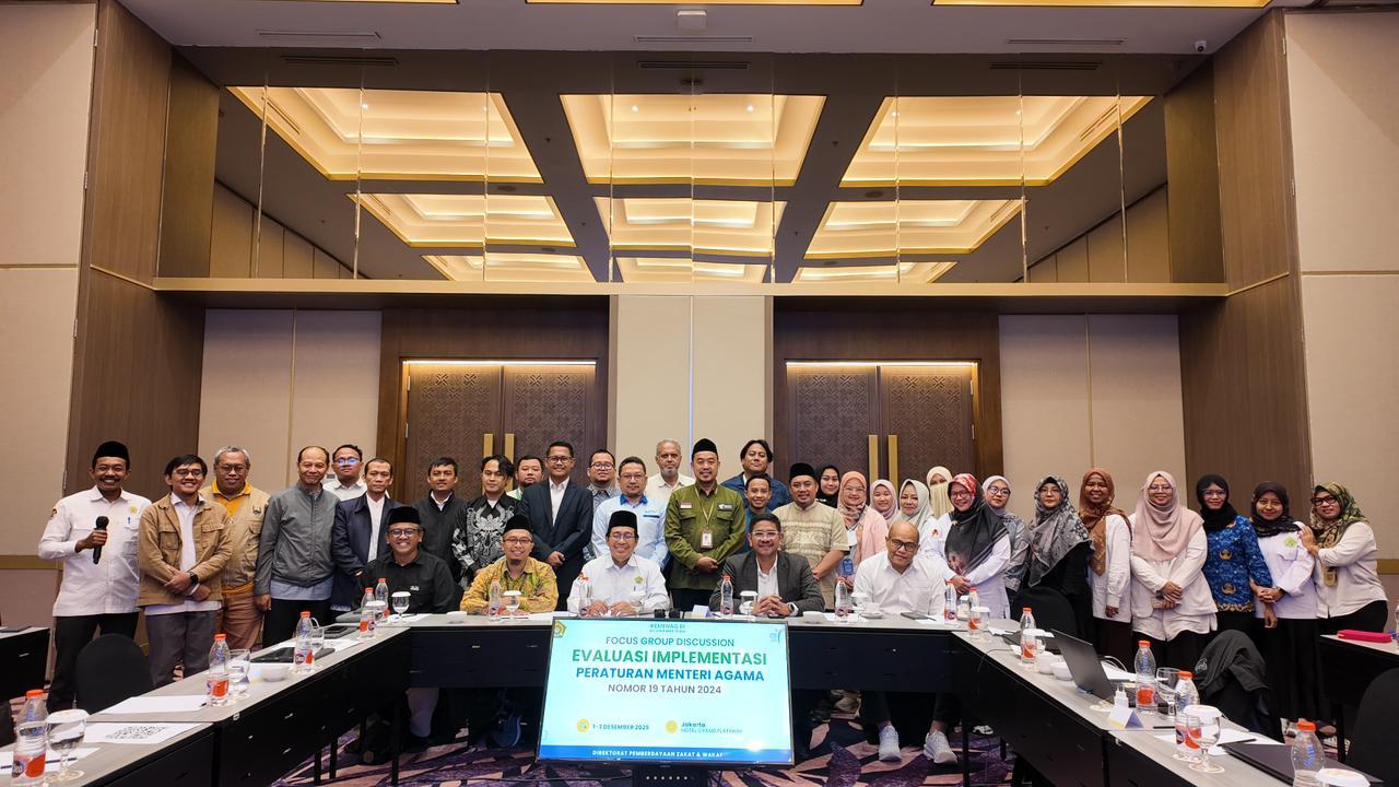 Implementasi PMA 19/2024 Dievaluasi Guna Perkuat Perizinan dan Tata Kelola Zakat