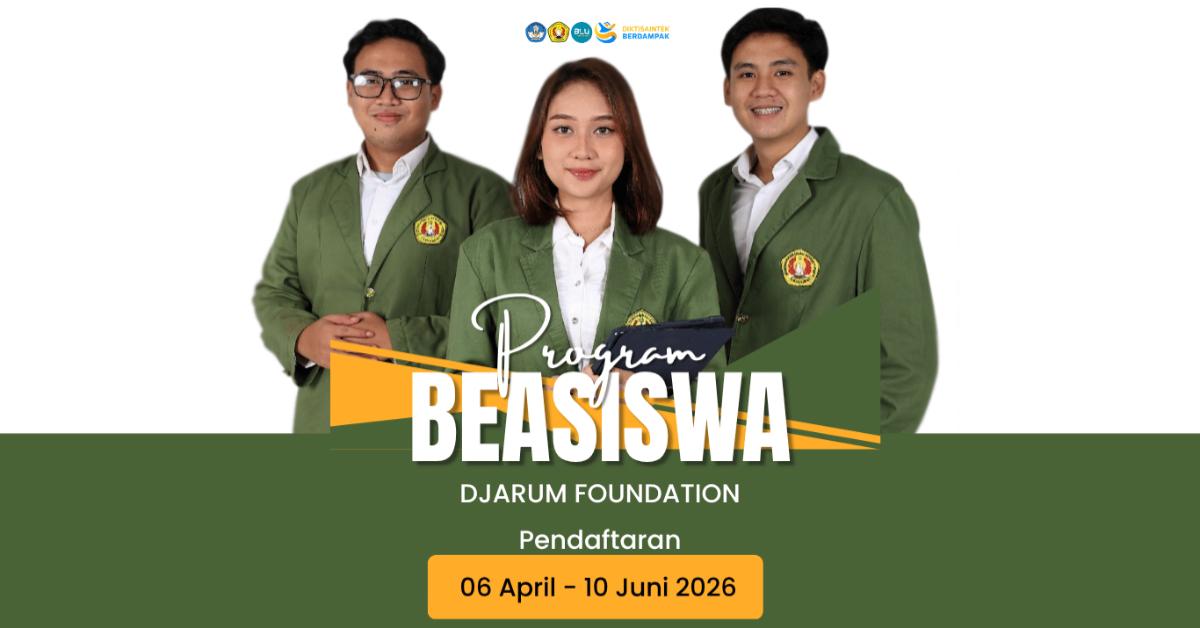 Beasiswa Djarum Foundation 2026/2027 di UPN
