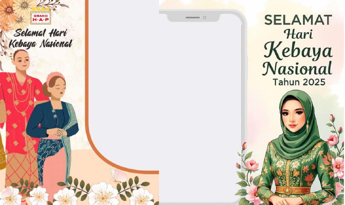 35 Link Twibbon Hari Kebaya Nasional 2025, Lengkap Cara Mudah Unggah di Media Sosial