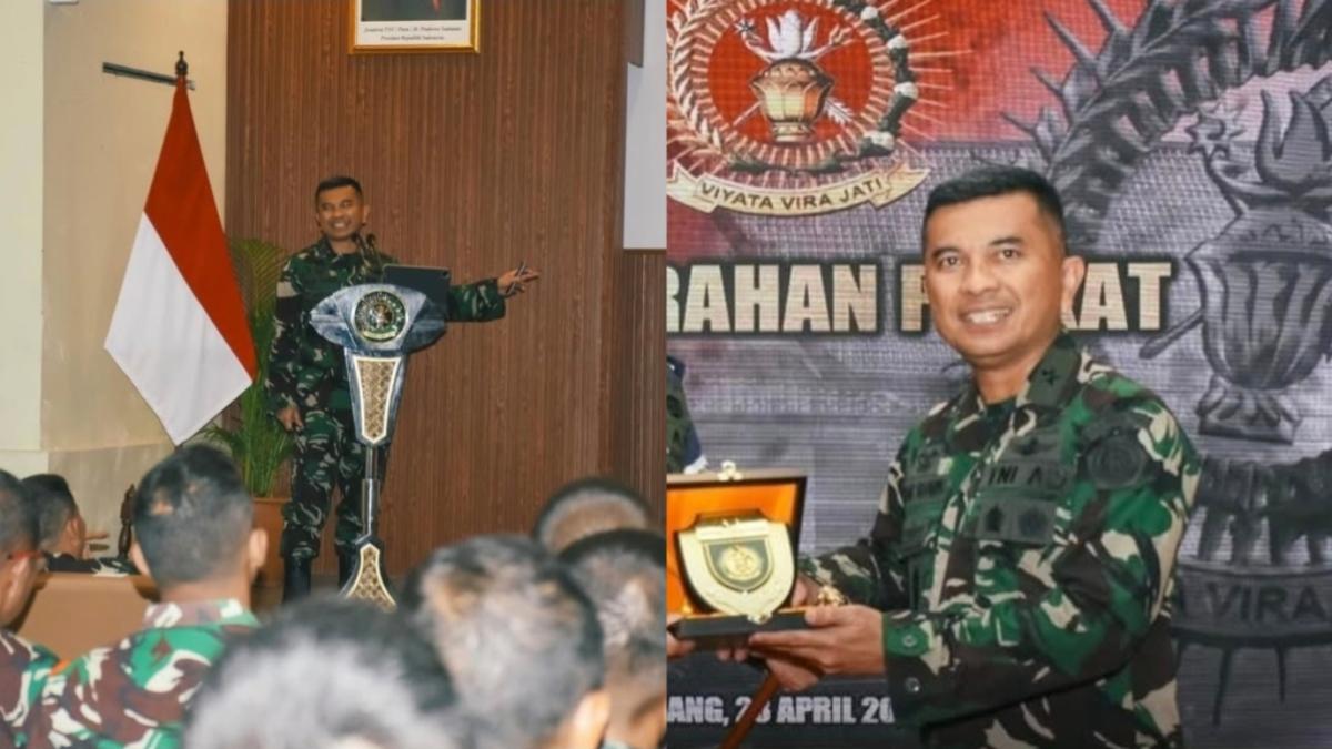 Profil Brigjen TNI Patar Mospa Natanael Sitorus, Jabat Asops Kaskogabwilhan III, Lulusan Akmil 1997