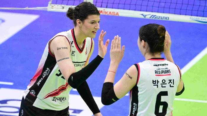 3 Pemain Asing Baru di Liga Voli Korea, Bukilic Paling Menjulang, Tak Lagi Bareng Mega