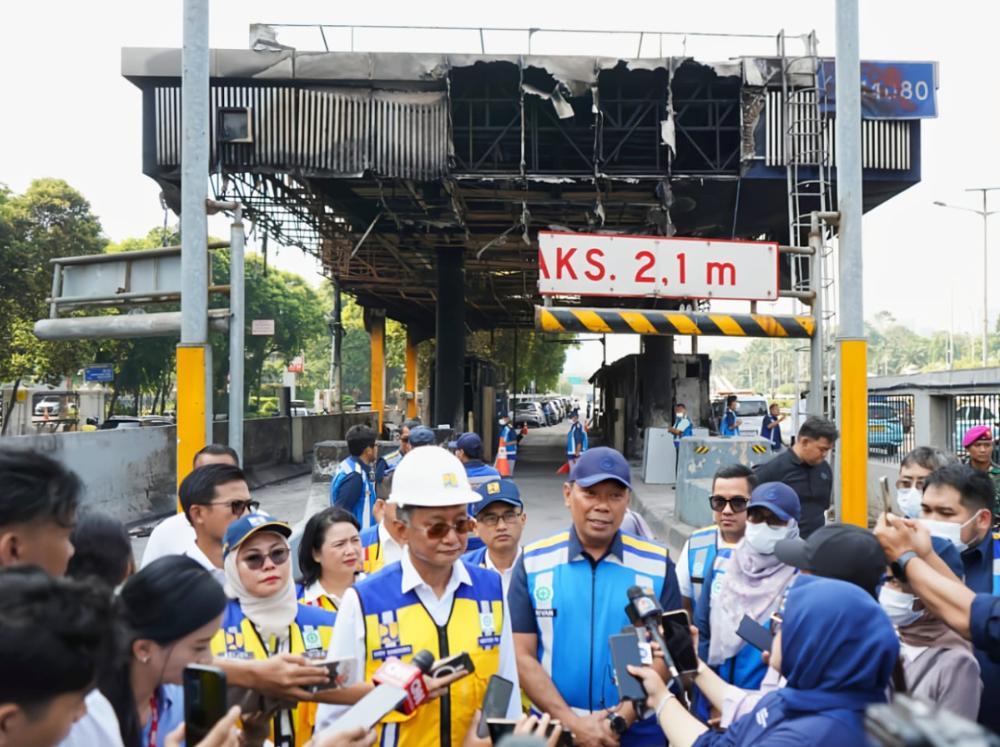 Empat GT di Ruas Tol Dalam Kota, Cawang-Tomang-Pluit Sudah Beroperasi, Sisanya Menyusul Besok