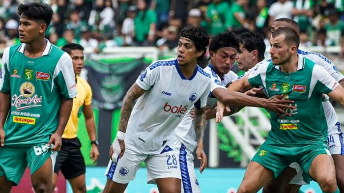 Skor 1-1 Persebaya vs Arema FC: Ada Insiden Kartu Merah, Papan Tengah Klasemen Liga 1 Adem Ayem