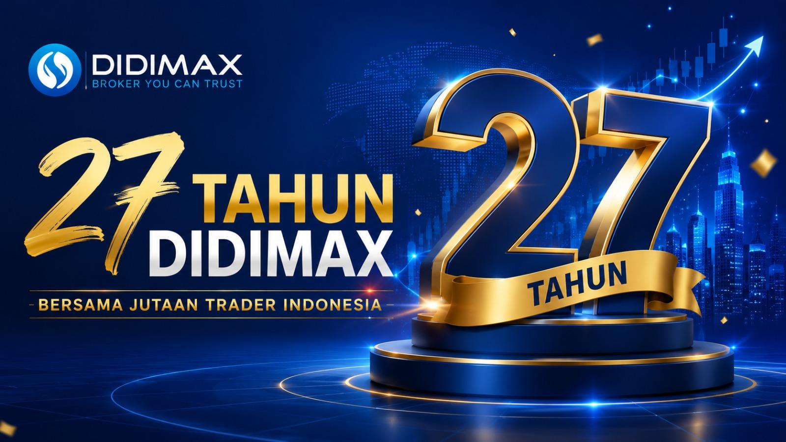 Didimax Rayakan 27 Tahun Perjalanan dan Dedikasi, Terima Apresiasi dari Kepala Bappebti