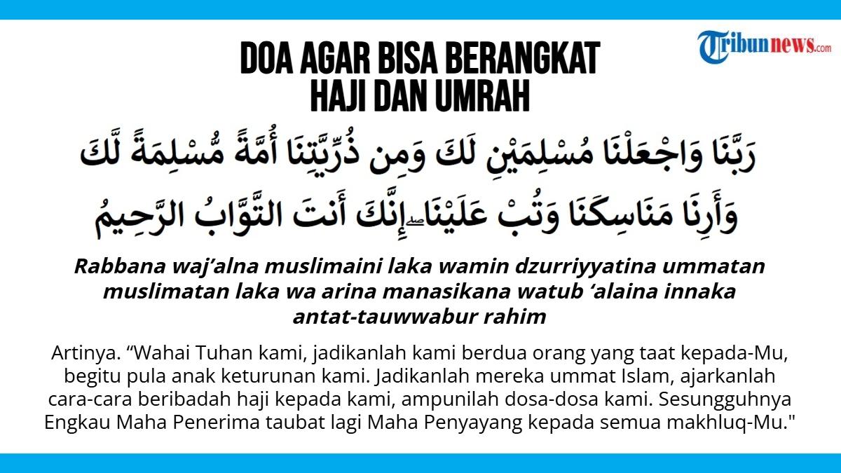 Doa Agar Bisa Berangkat Haji dan Umrah, Memohon Dimudahkan ke Baitullah