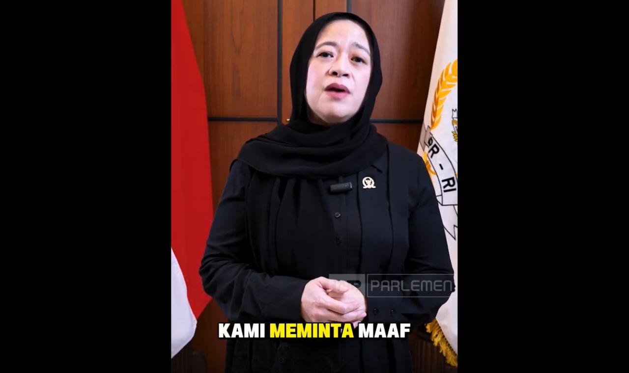Puan Minta Maaf: DPR Belum Sepenuhnya Jalankan Tugas sebagai Wakil Rakyat