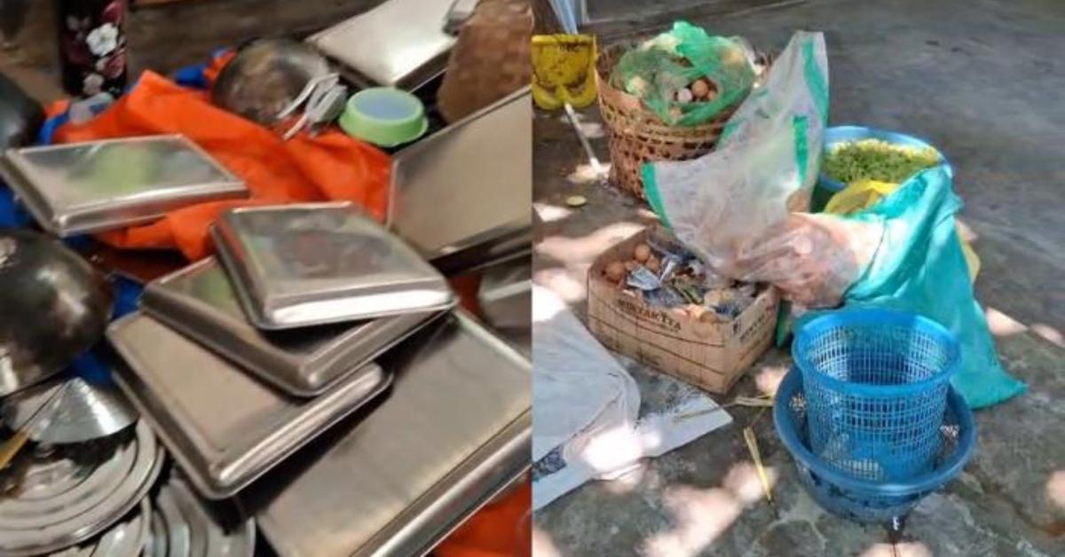 Tumpukan Sampah Diletakkan Dekat Alat Masak MBG, Kepala SPPG Blora Akui Kondisi Dapur Memang Kotor