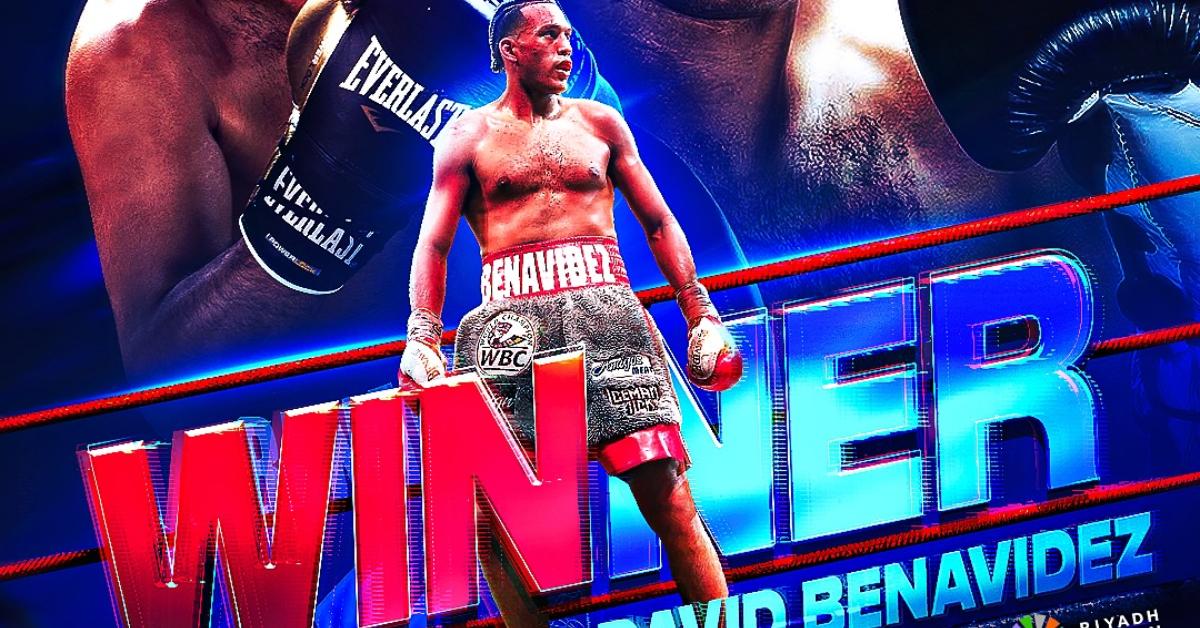 Update Hasil Tinju Dunia: Pukul KO Yarde di Ronde 7, Benavidez Kunci Gelar Versi WBC