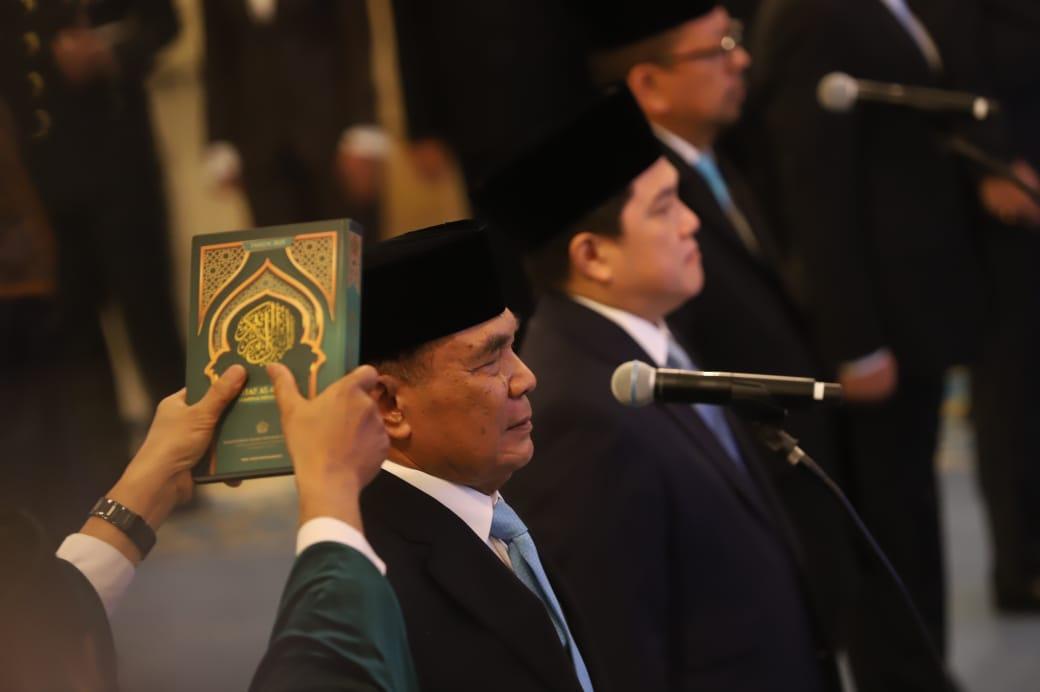 Djamari Chaniago Jadi Menkopolkam RI, Mahfud MD: Pilihan Oke, Chemistry-nya Cocok dengan Prabowo