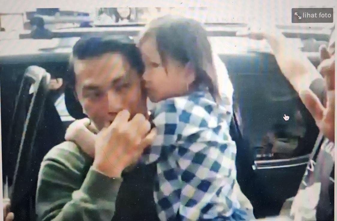 AYAH BILQIS - Dwi, ayah Bilqis, memaafkan pelaku penculikan anaknya. Ia hanya berharap keadilan tetap ditegakkan.