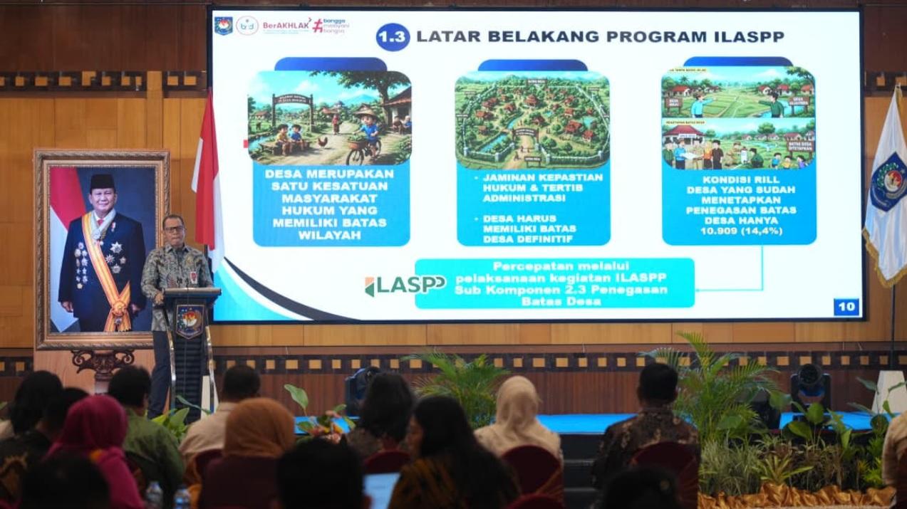 Dirjen Bina Pemdes Tekankan Urgensi Penetapan Batas Desa