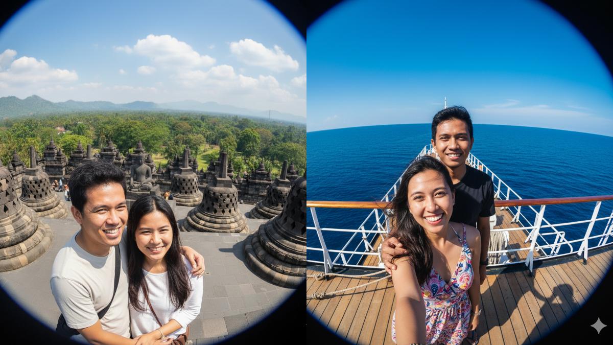 10 Prompt Gemini AI Liburan Bareng Pacar, Foto Jadi Estetik dan Romantis