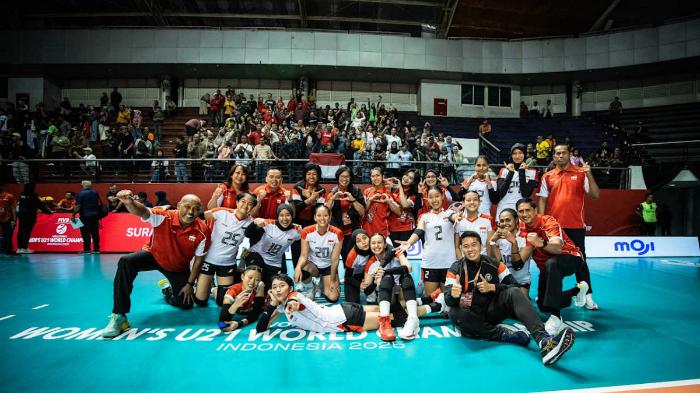 Update Daftar 5 Tim Lolos 8 Besar Piala Dunia Voli U21 2025, Timnas Voli Indonesia Ditunggu China