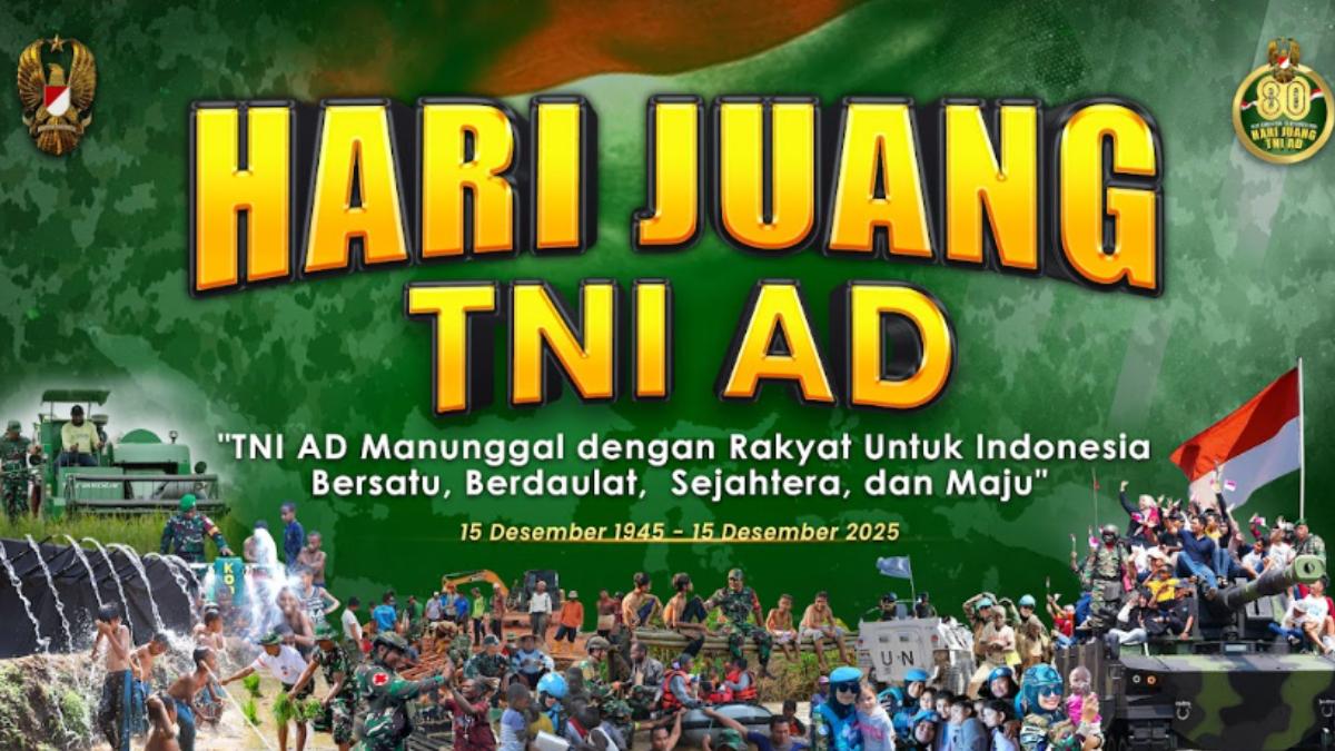 Hari Juang Kartika TNI AD Diperingati 15 Desember 2025, Berikut Sejarah dan Tema Perayaannya