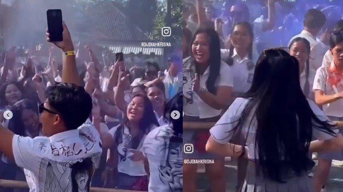 Sosok DJ D Berpakaian Mencolok Tampil Acara Lulusan SMK di Bali, Disdikpora Bertindak