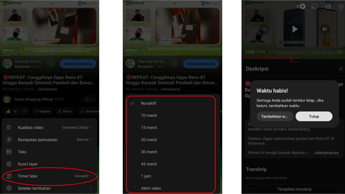 Tertidur Saat Nonton YouTube? Ini Cara Mengaktifkan Fitur Sleep Timer agar Video Berhenti Otomatis