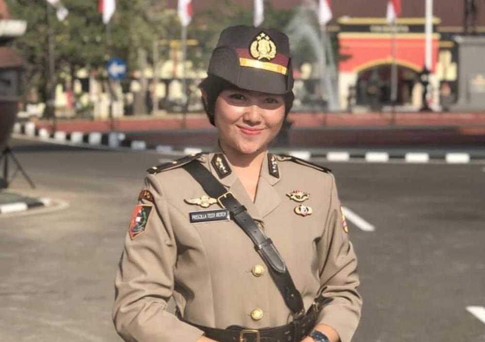 Karier Iptu Priscilla Tissy Atotoy Melesat Dari Satlantas Manado ke Mabes Polri, Ini Profilnya
