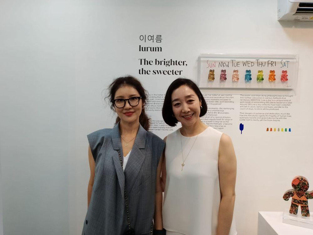 Memori Manis ala Iurum: Awali Debut Pameran Tunggal di Indonesia
